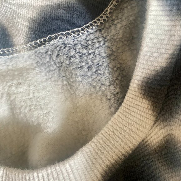 AFRM Cropped Blush & Noir Pullover Sweatshirt Top Size Small - Picture 6 of 8